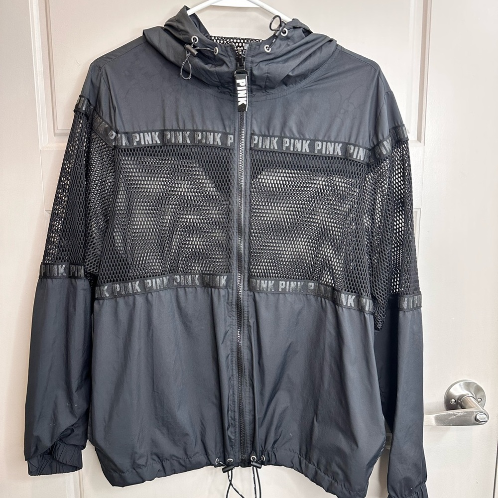 Victoria’s Secret PINK Mesh Zip Up size S